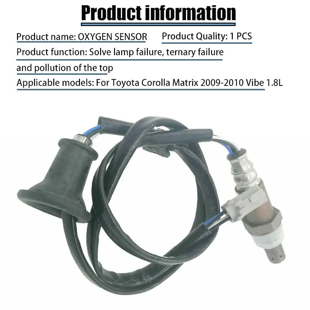 Downstream Oxygen Sensor For Toyota Corolla Matrix 1.8L 2009 2010 2011 2012 2013 2014 Pontiac Vibe 2009-10 89465-12840 234-4305 2