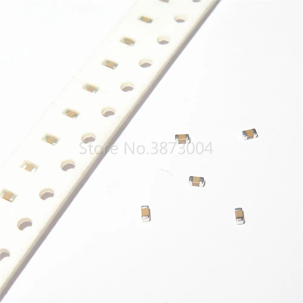 100pcs 0603 100nF 0.1uF 50V X7R 10% SMD Chip Capacitor