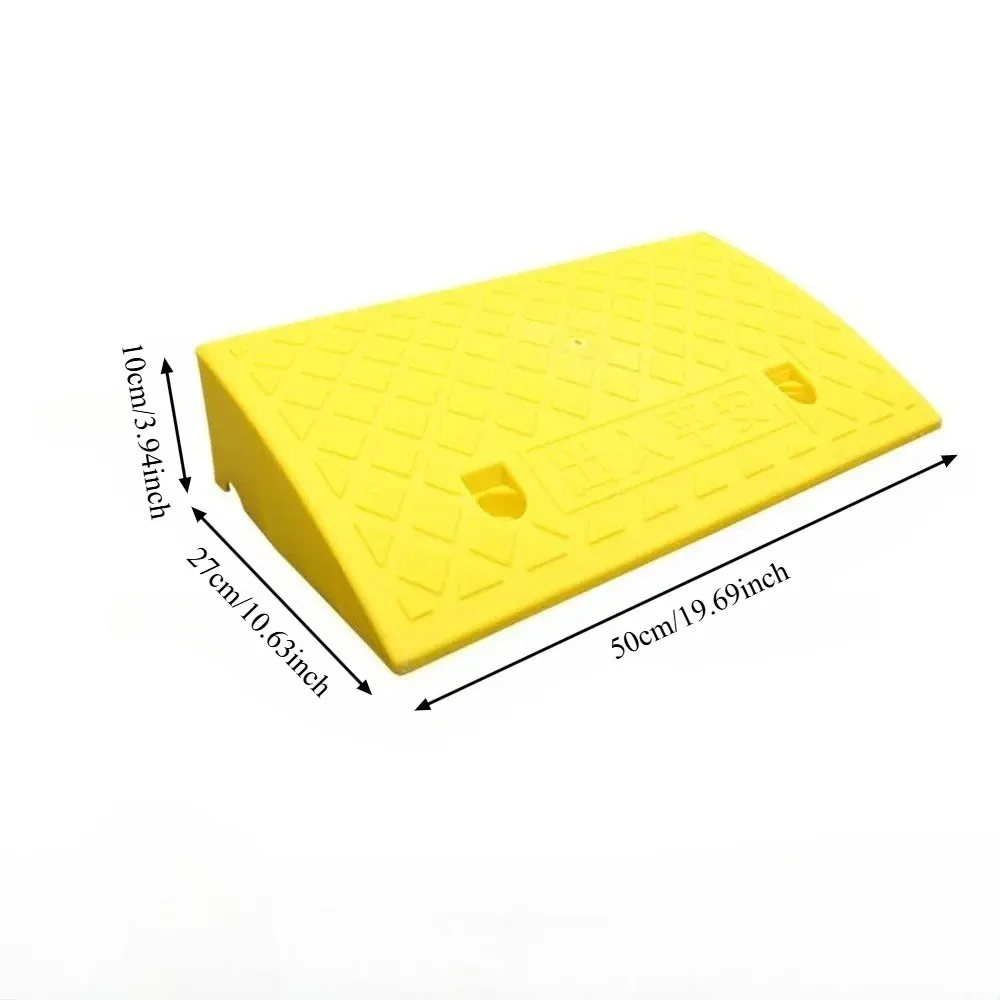 Draagbare drempeloprit (3-10 cm hoogte), antislipoppervlak, duurzame oprit voor auto, motorfiets, rolstoel, scooter, huisdierentoegang