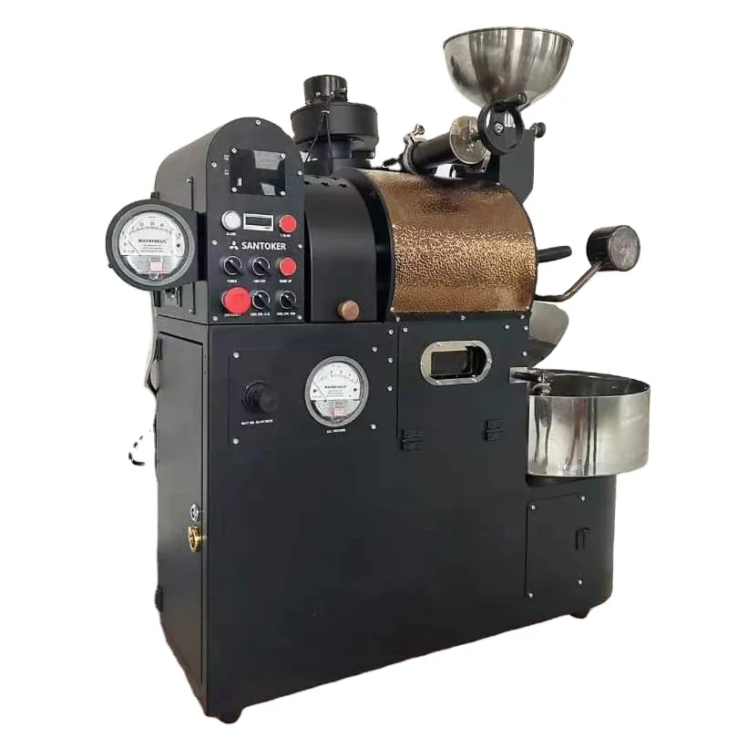 ماكينة تحميص يدوية Santoker أصلية من WINTOP WS-R3 بوزن 3 كجم لتحميص القهوة