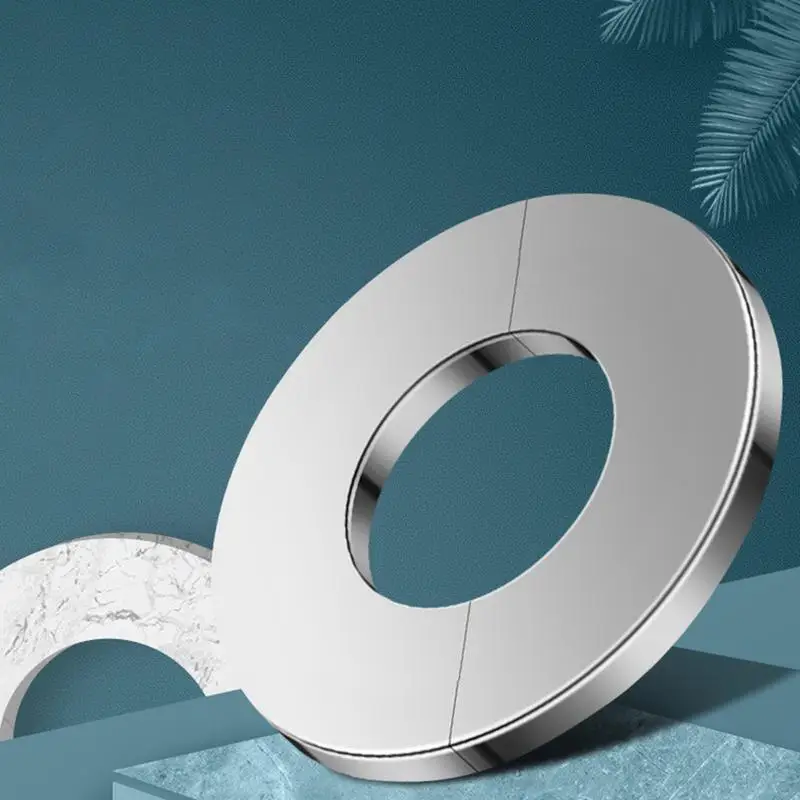 4-piece split shower faucet cover plate decorative cover ring shower decorative cover plate suitable for faucet pipe cover