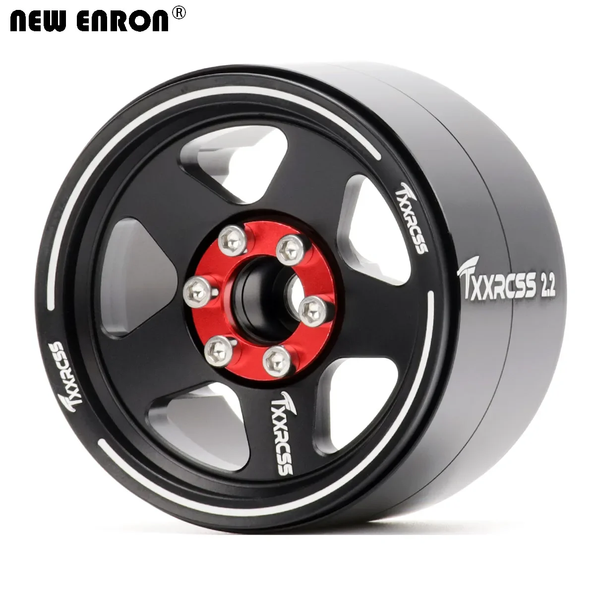 4 قطعة 2.2 Beadlock إزاحة سلبية-5.5/-8.5 مللي متر حافة عجلة قابلة للتغيير لسيارة RC 1/10 محوري SCX10 الشبح RR10 KM5 اليتي KM2 TRX4 #5