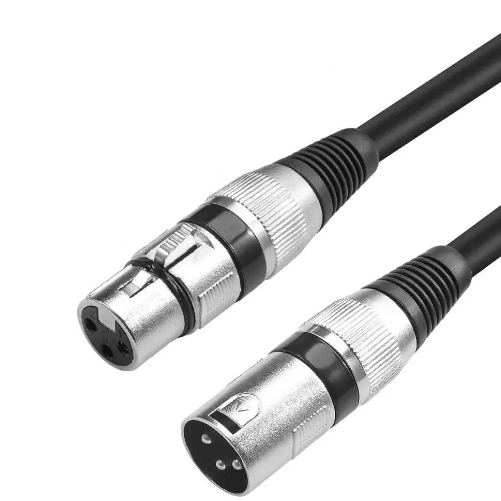 

Guitar Mic Speaker 3 Pin Canon XLR Audio Cable Male To Female HIFI Amplifiers Extension Cable KTV Durable XLR Audio Line XLR