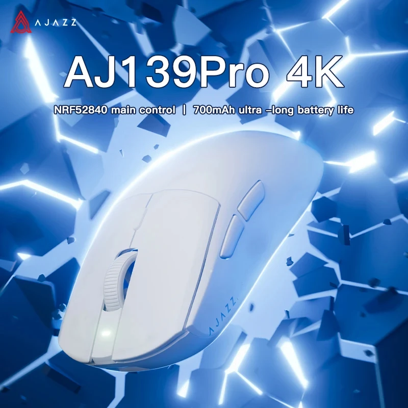 

Беспроводная мышь Ajazz AJ139 Pro, 4K, с датчиком PAW3395