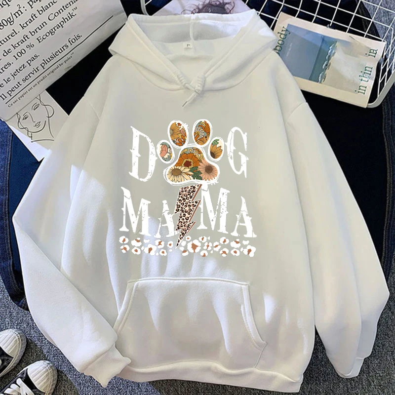 Heißer Verkauf Herbst und Winter Mode Langarm Pullover Hund Mama Outdoor Sport Hoodie Druck lässig lose Hoode