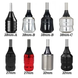 Kiss Of Dragon Cartridge Tattoo Grips 32mm 38mm 27mm Adjustable Twist Handle Tubes CNC Carving Aircraft Aluminum with Drive Bars