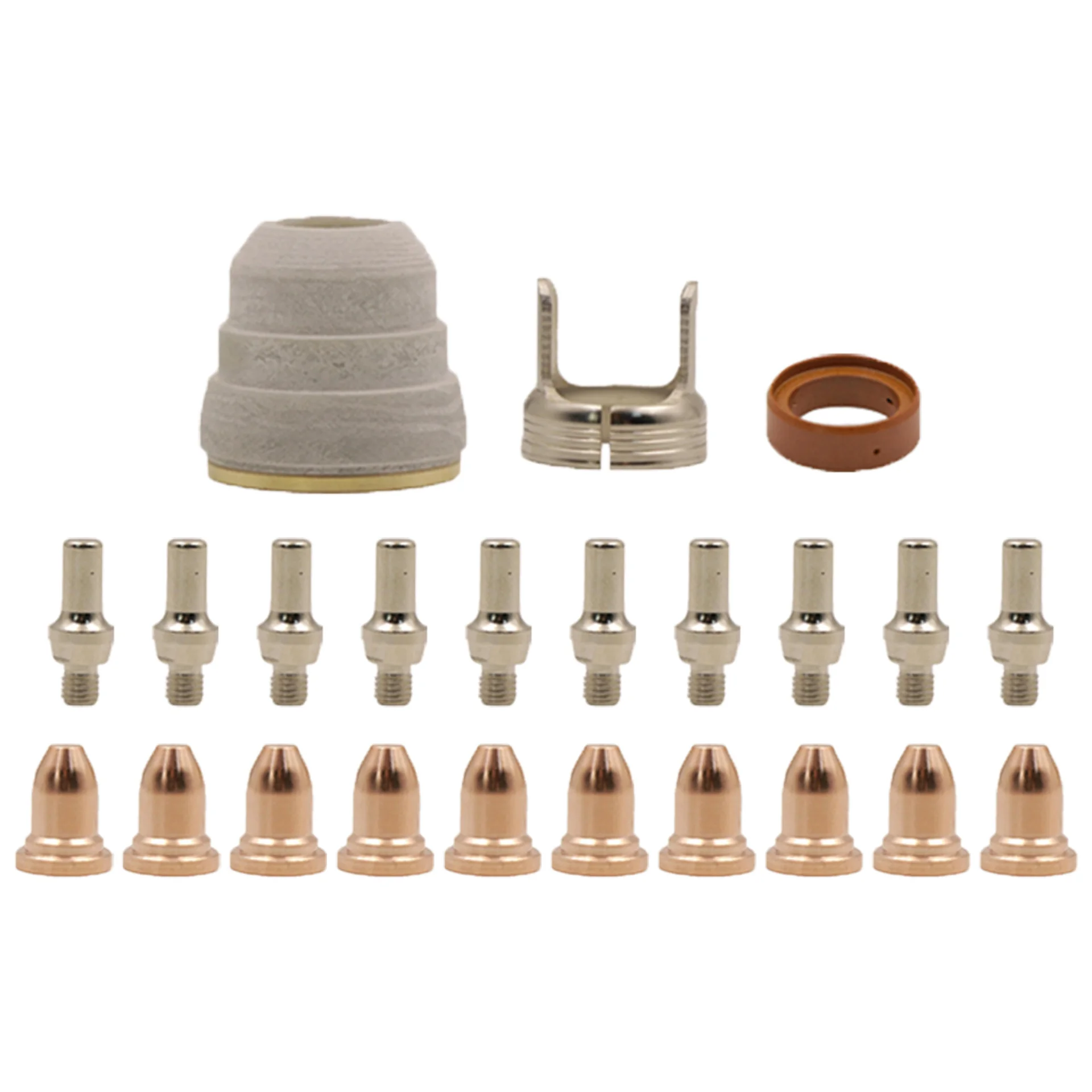 for-lincoln-25-electrode-kp2842-1-nozzle-kp2842-2-protective-cap-kp2842-3-23pcs-plasma-cutting-torch-kit-accessories