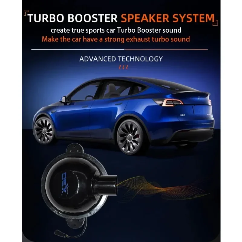 NEW IN STOCK DEX Self-Developed Electronic Exhaust System with Dual Speakers 100% Compatibility for 3-Type Y-Type Vehicles