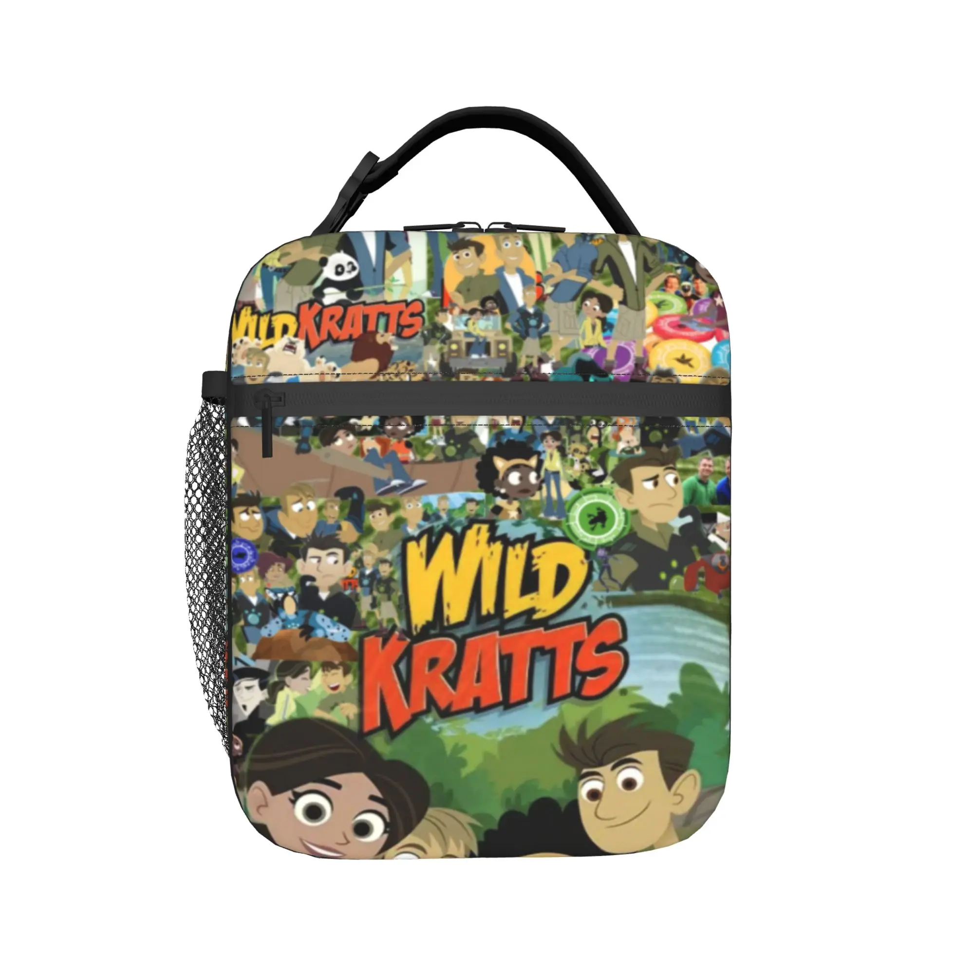 Insulated Lunch Tote Bag Wild Kratts Accessories  Lunch Food Box New Arrival Thermal Cooler Lunch Box For School