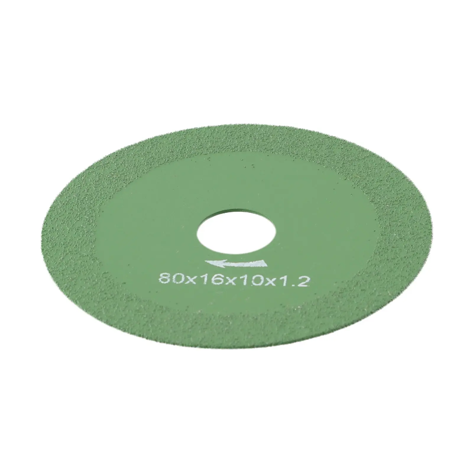 Disco de corte de vidro verde chanfrado para corte suave 1.2mm 10mm 16mm 1 peça diamante aço de alto manganês novo