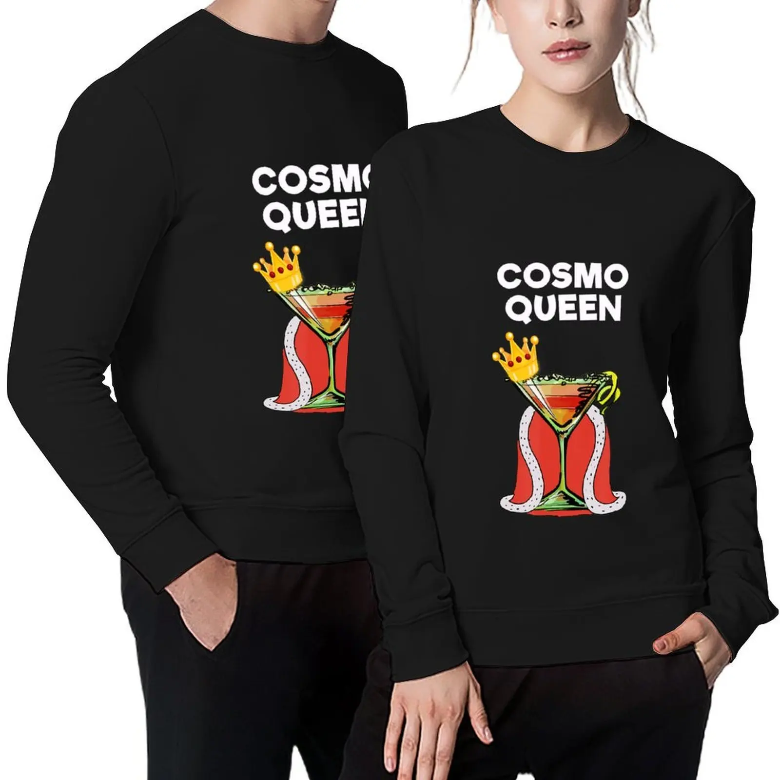 

Cosmopolitan Cosmo Drink Funny Cosmo Queen Pullover korean autumn clothes autumn clothes winter clothes new in sweatshirts