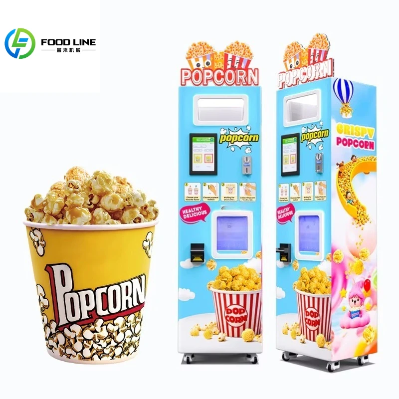 Customized Cinema Pop Corn Machine Electric Popcorn Vending Machine Fully Automatic Party Machine