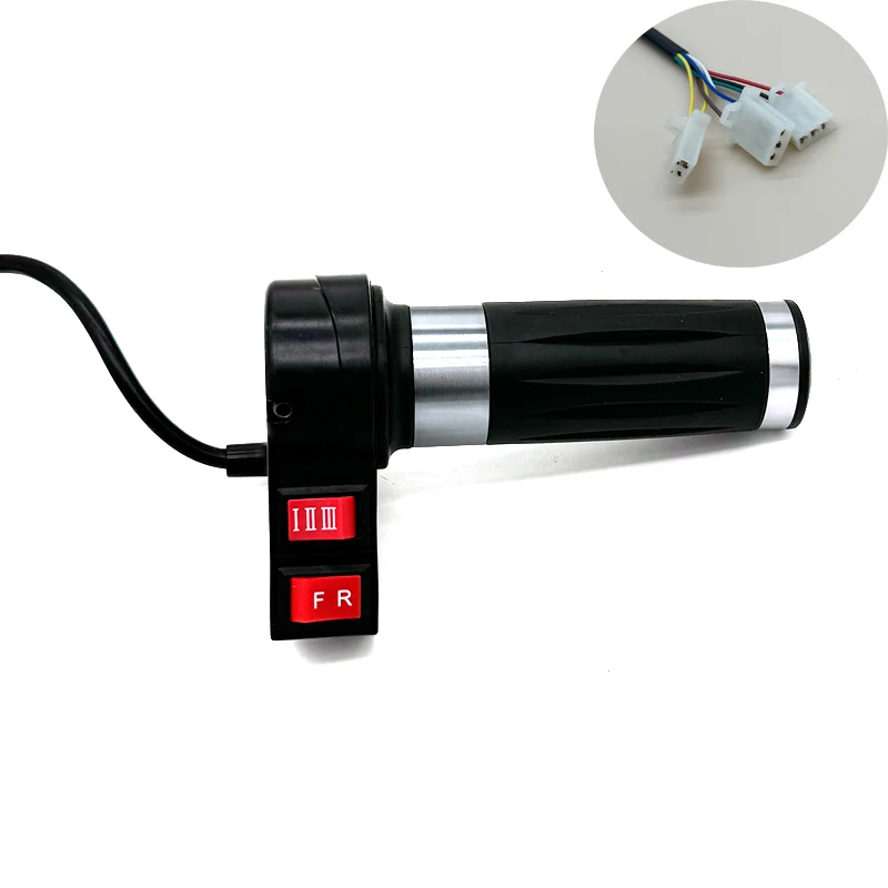 Electric Vehicle Handle Speed Control Acceleration Handle Adjustable Throttle Handle Sleeve Circular Universal Handle