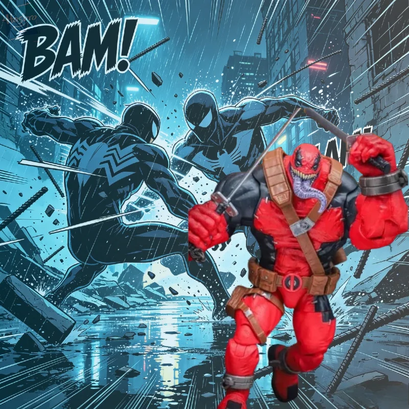 

【IN STOCK】Hasbro Marvel Legends Venompool (Deadpool x Venom Hybrid) Action Figure