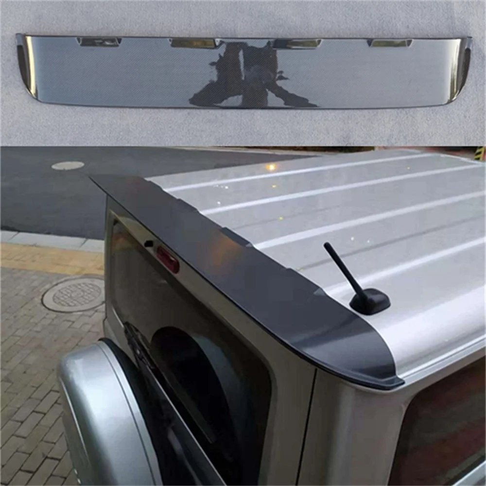 Car rear wing Rear Roof Spoiler For Suzuki Jimny JB64 Sierra JB74W 2019 2022 High Quality ABS Rear Wing Trunk Lip Tail Spoiler