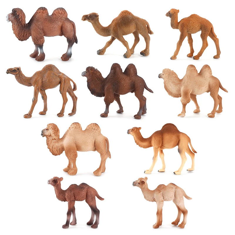 New Simulation Wild Animal Model Desert Camel PVC Action Figures Children\'s Cognition Education Kids Toy Gift