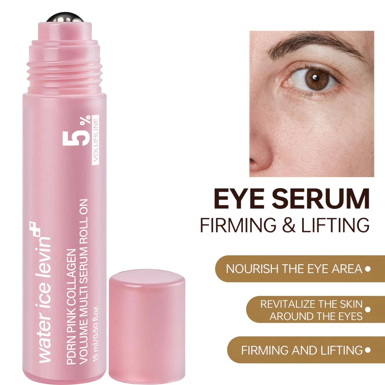 ウォーターアイスレヴィン PDRN コラーゲン ロールオン - Ferulic Acid Serum のレビューと価格
