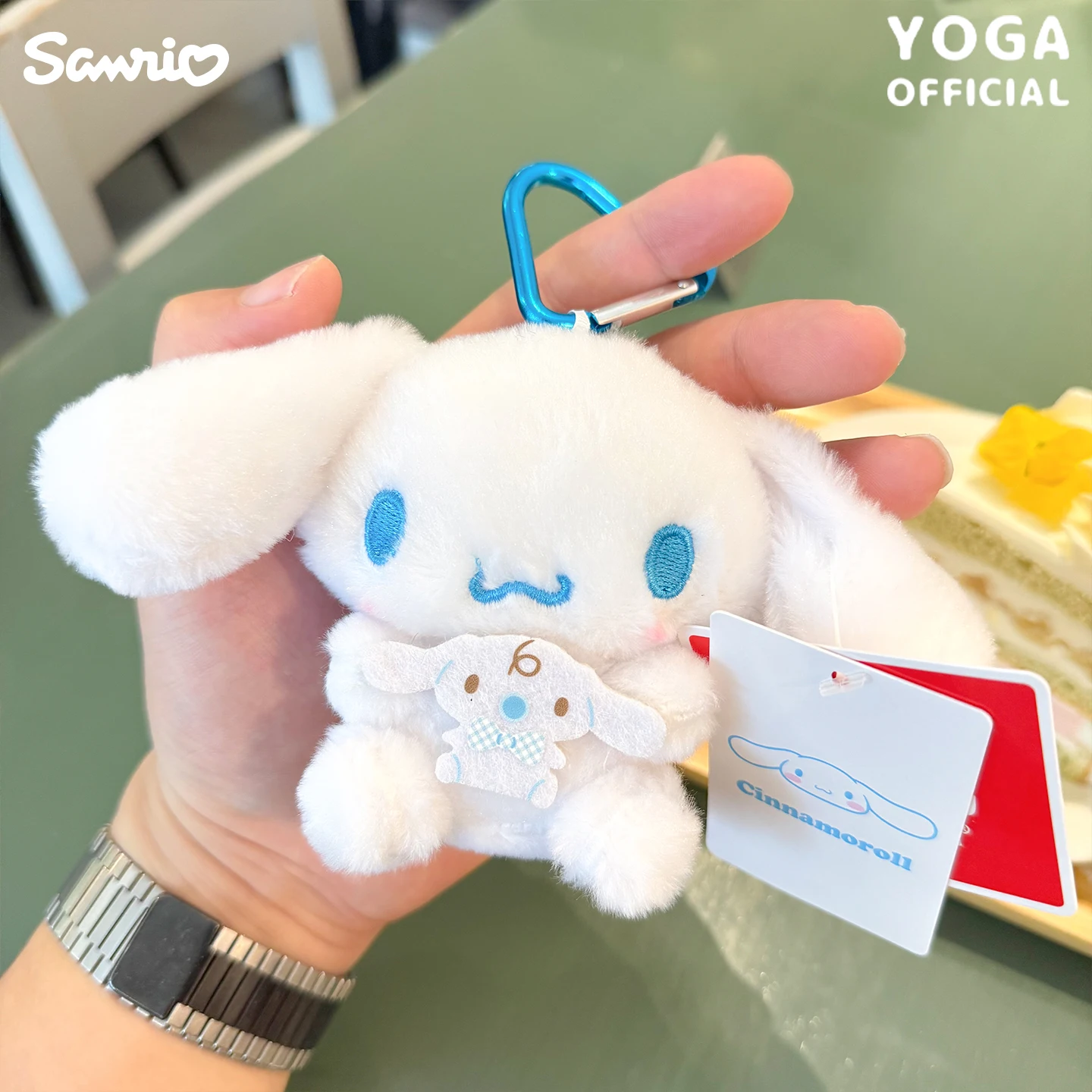 2025, Sanrio Cinnamoroll Pochacco Cartoon-Plüschtier, Hello Kitty, Rucksack, Schlüsselanhänger, weiche Stoffpuppe, Mädchen, Geburtstag, Weihnachtsgeschenke