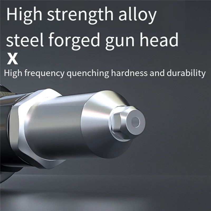 AB15-Electric Riveting Machine Adapter With 2.4/3.2/4.0/4.8 Mm Diameter Rivet Head Drill And Handle Wrench Rivet Tool.