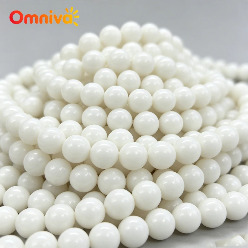Natural Shell Jasper Round Beads Loose Gemstone Beads for Jewelry Making DIY Bracelet Necklaces 6mm 8mm 10mm 12mm 15inch Strands - view 3