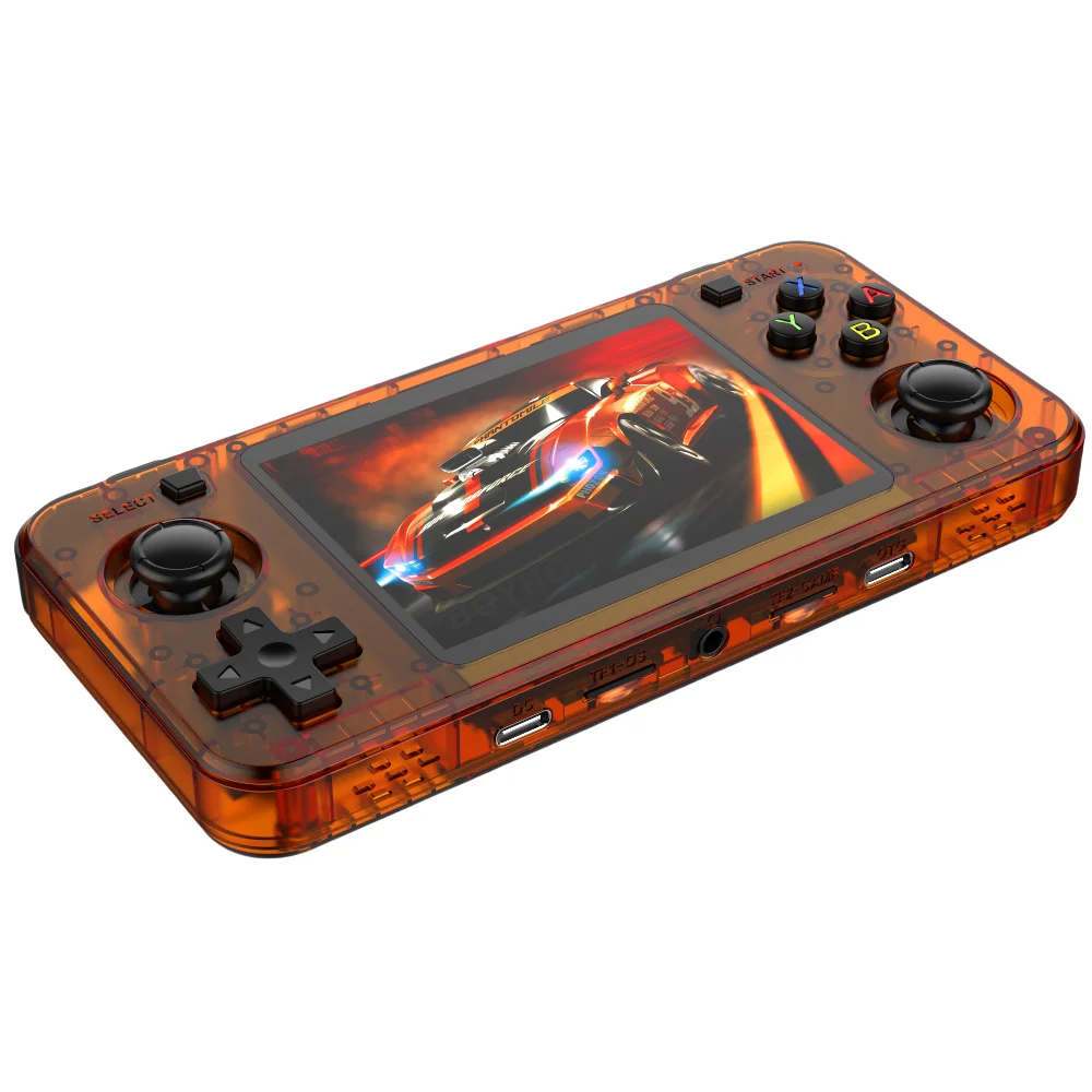 Console Rétro Portable R36H – Système Linux, Écran IPS 3,5 Pouces, Double Joystick, 15000 Jeux – Cadeau Noël