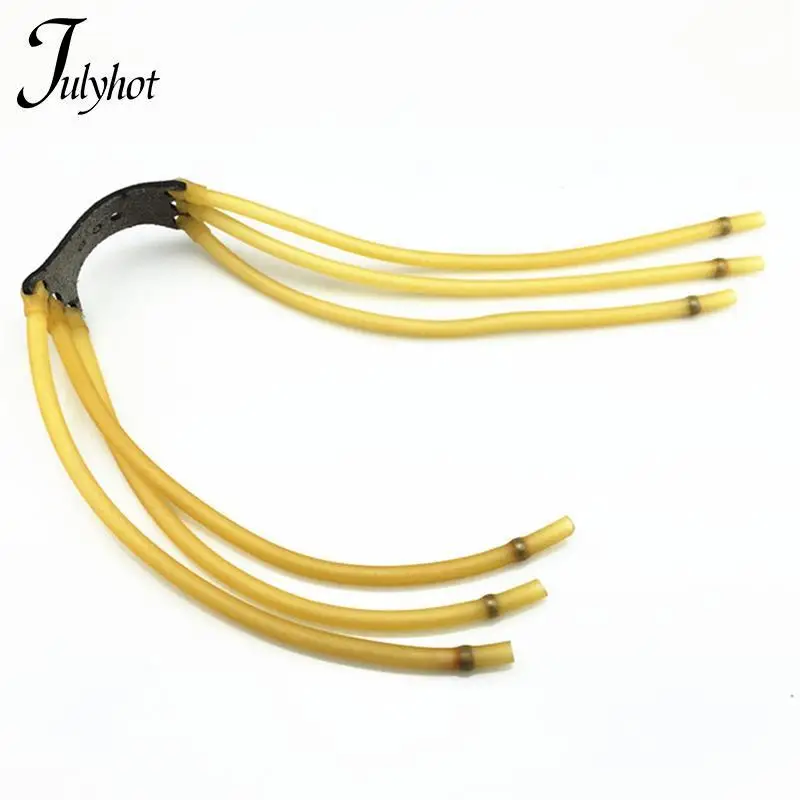 1PC Tactical Hunting Shooting Slingshot Natural Latex Rubber Tube Band Outdoor Slingshot Catapult Elastic Part Bungee Equipment