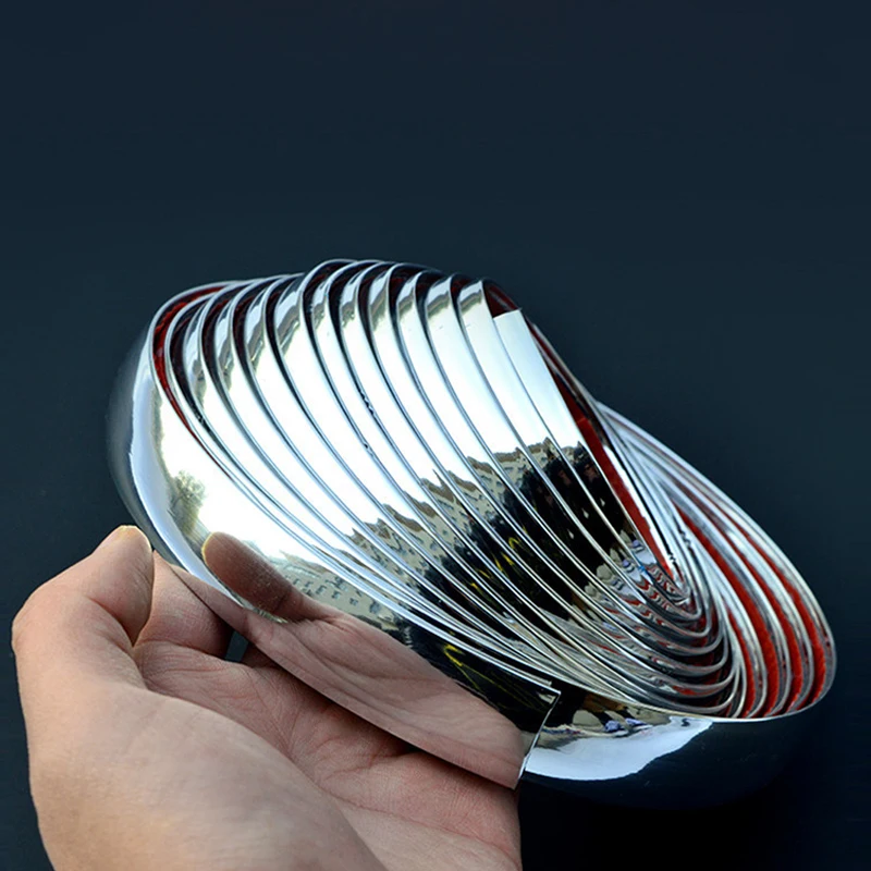 الكروم صب حامي مصد السيارات قطاع شريط الكسوة نافذة الوفير مصبغة الباب المضادة للتصادم ملصق ، اكسسوارات السيارات