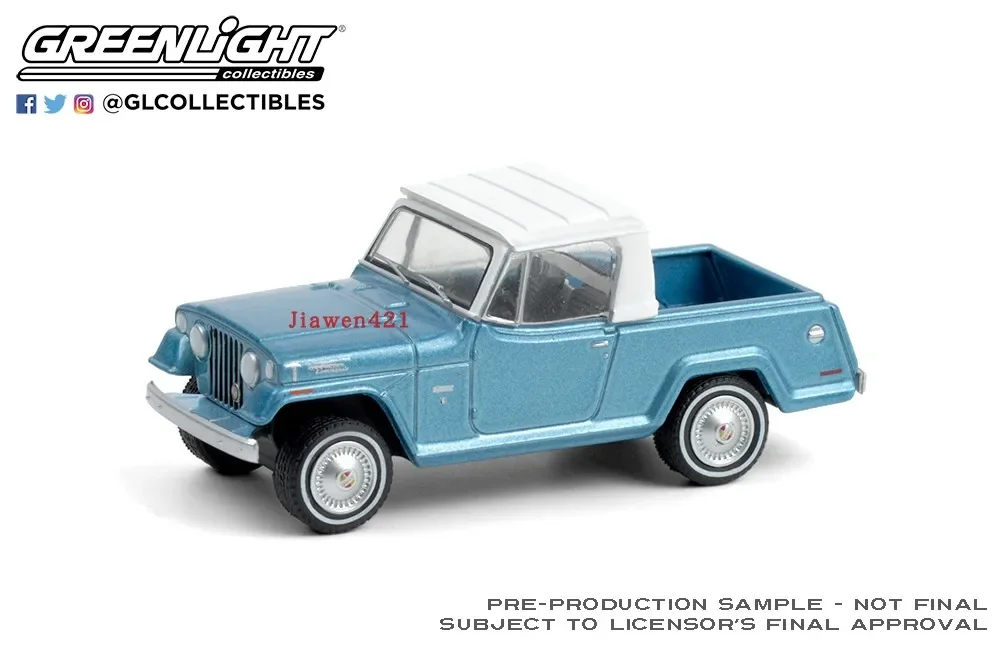 1:64 1970 Jeepster Commando Pickup Jeep Pickup Collection of car models