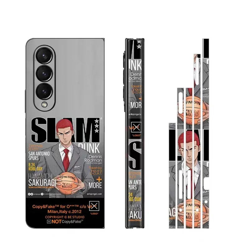 Pellicola protettiva Full Body 3M per Samsung Galaxy Z Fold 6 7 5 Adesivi opachi antigraffio Cover posteriore in pelle per Galaxy Z Fold4 3 2