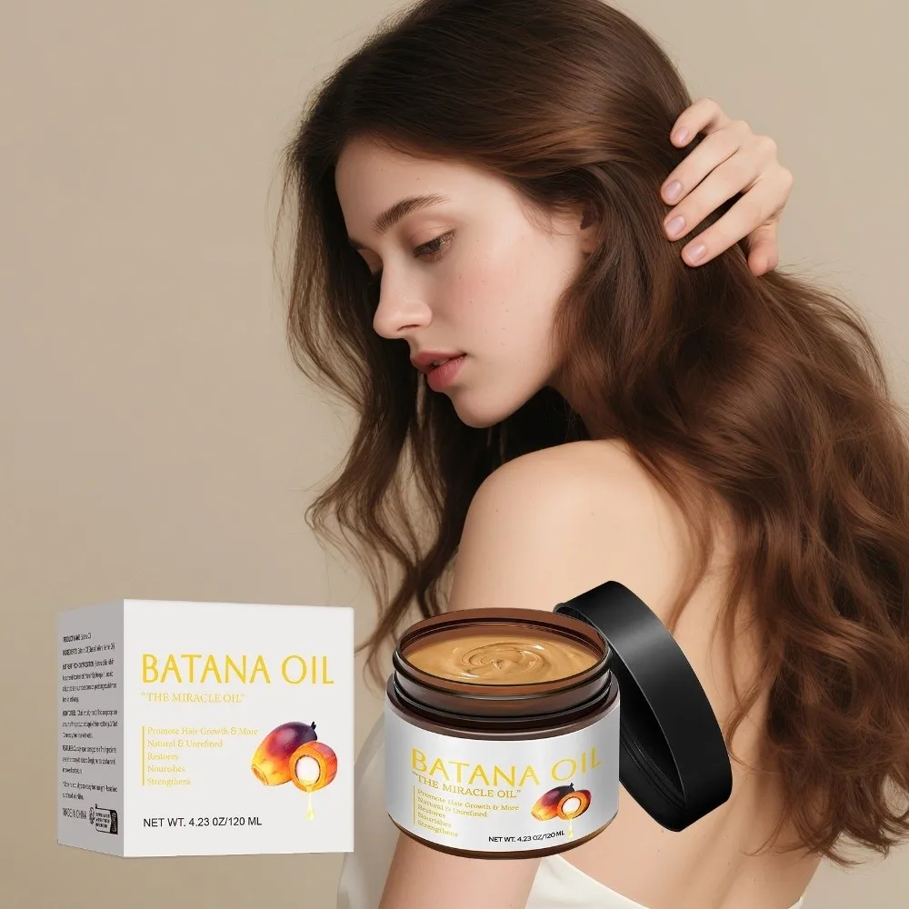 

Новое натуральное масло Батана, питательное увлажняющее масло для роста волос, восстанавливающее масло Батана, крем для роста волос
