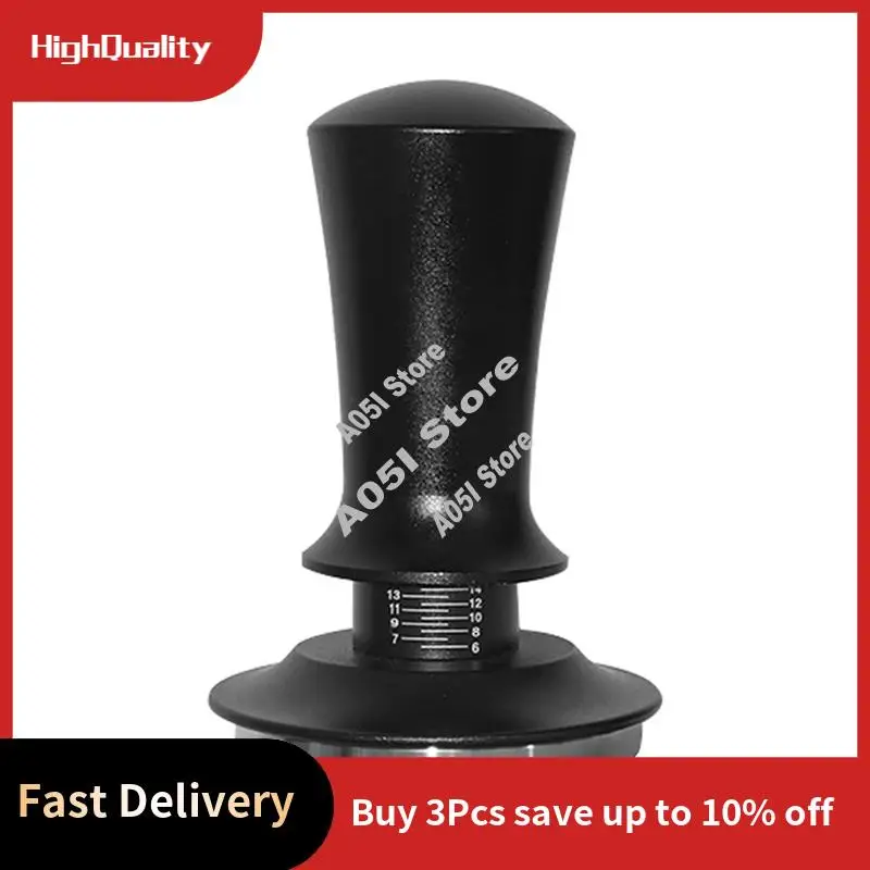 

Coffee Tamper Adjustable Constant Force Powder Tamper Espresso Thread Tamper Powder Press Hammer With Scale-A05I
