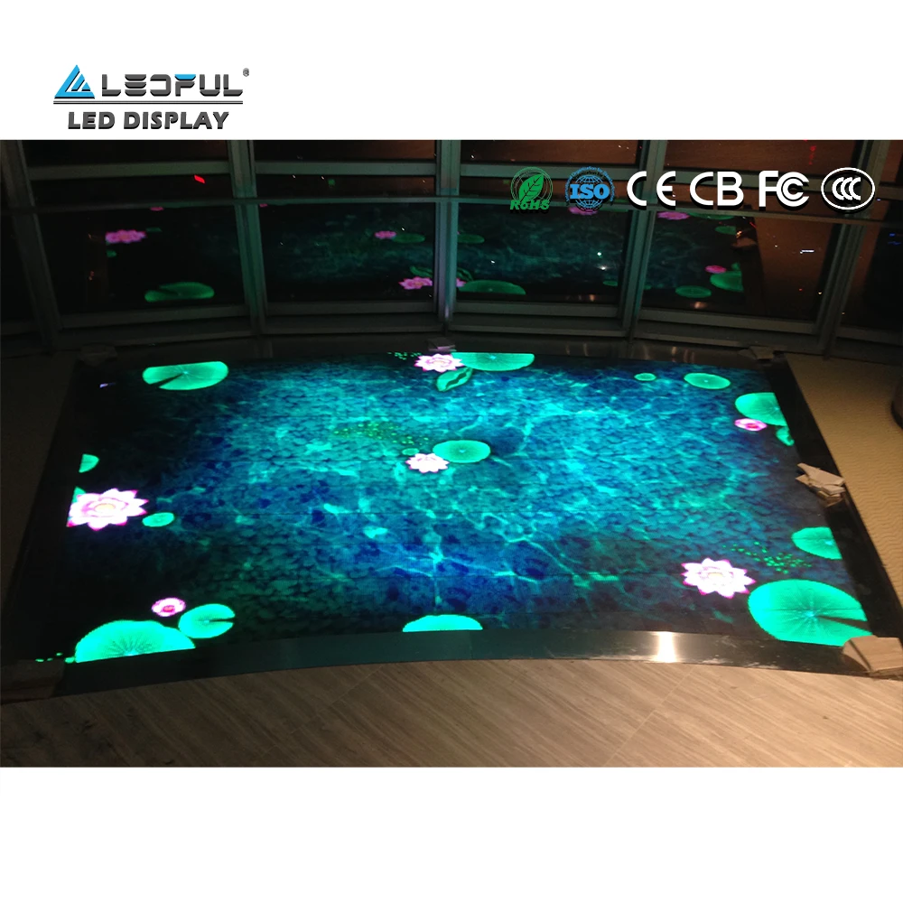 

LED Infinity Mirror Wedding Decoration 3D Magnet LED Dance Floor