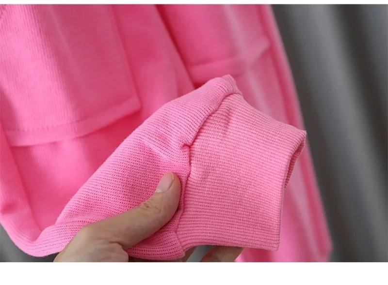 Baby-Mädchen 2-teilige Trainingsanzüge RAISE Herbst Einfarbige Kinder-Mädchen Reißverschluss-Jackenanzüge Lässige Kleinkind-Mädchen Hosen Kleidung Outfits – Detail 16