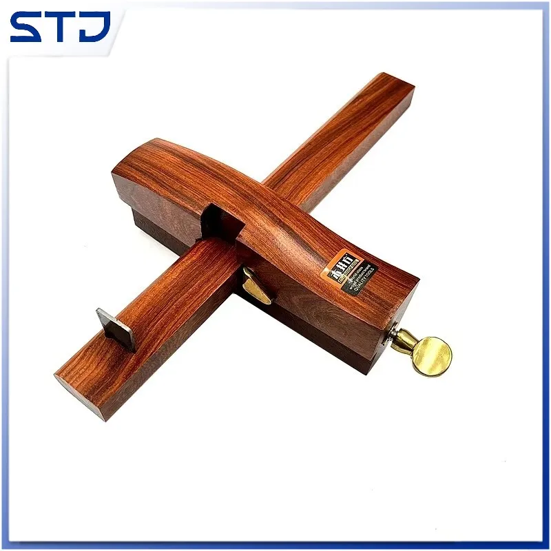 Cutting Mark Scraper Pretty Japanese-style ebony brass screw single-stem/Double-stem Marking Gauge,Carpenter's scribers Screw
