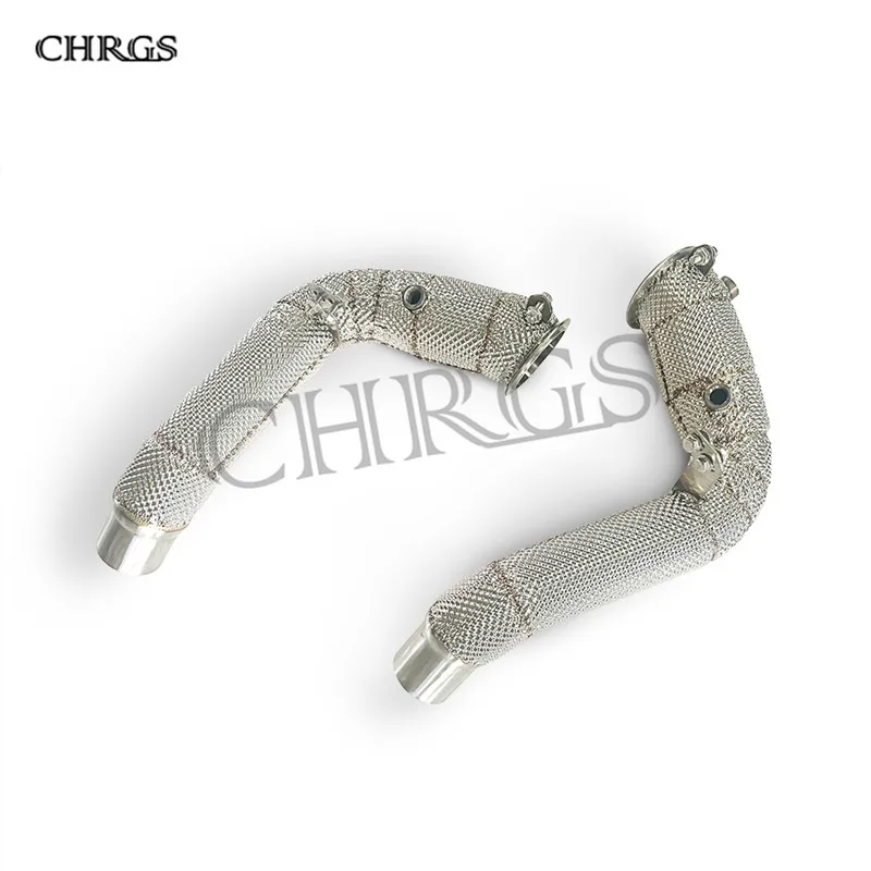 

OEM Straight Downpipe For BMW M5 M6 F10/F15 4.4T 2012-2016 Racing Sport Car Exhaust System Stainless Steel