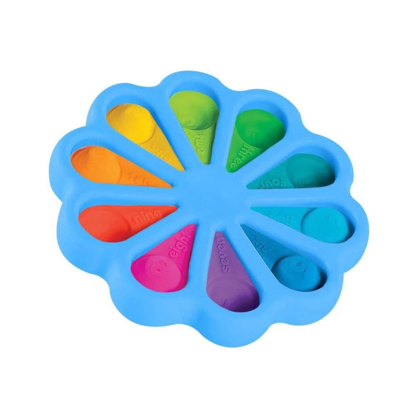 Color Stress Reduction Finger Bubble Music Intelligence Development