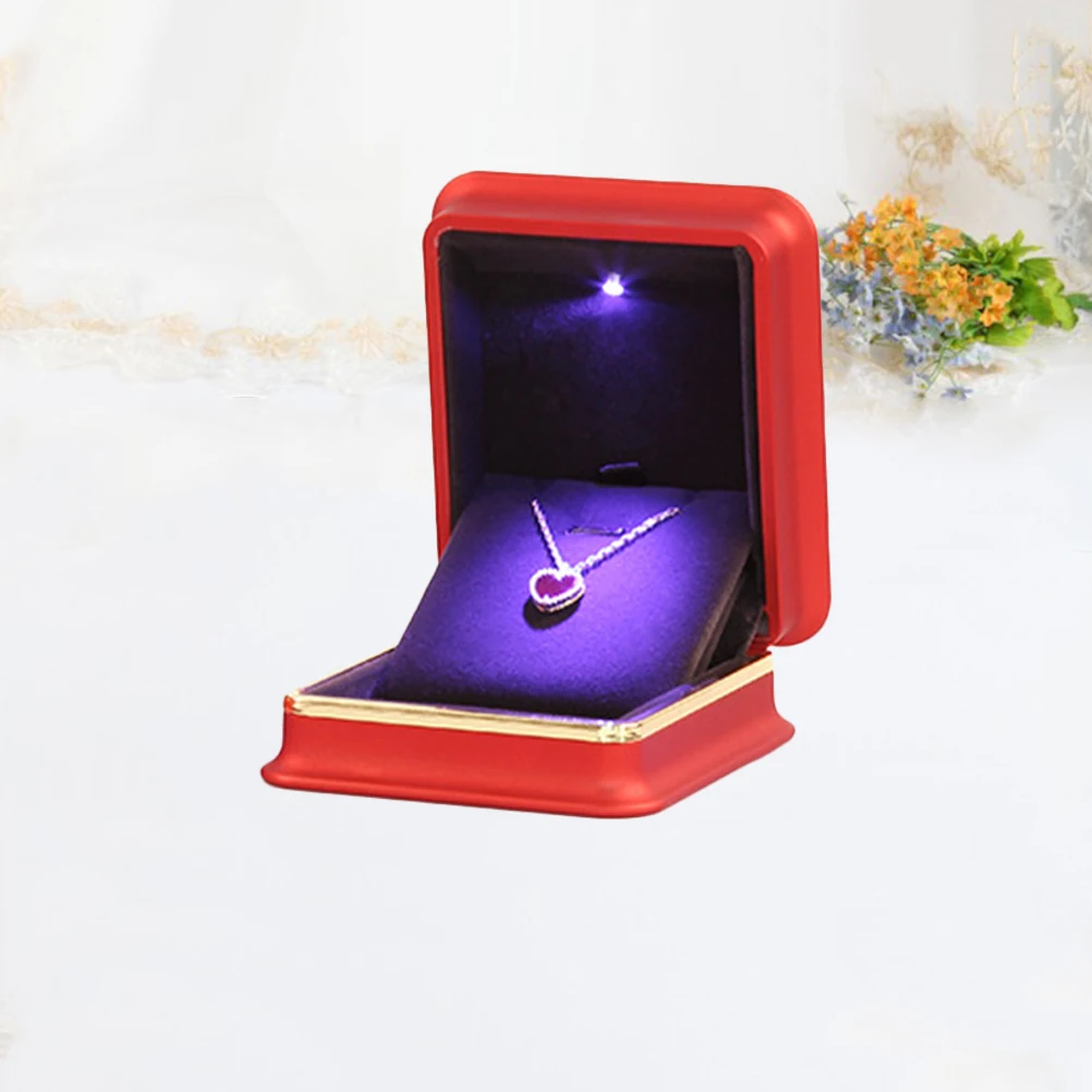 Jewelry Box Large Necklace Earring Storage Case Organizer Display Durable Travel Gift Birthday Christmas Wedding Valentine