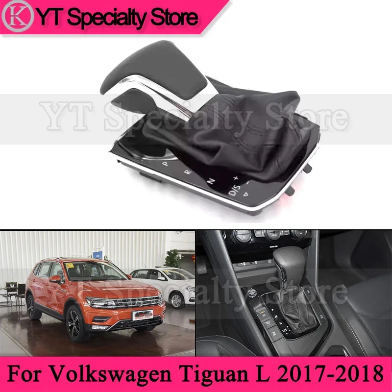 

Kamshing Car Gear Shift Knob Shift Lever Head Knob Switch For Volkswagen Tiguan L 2017-2018 5NG713203