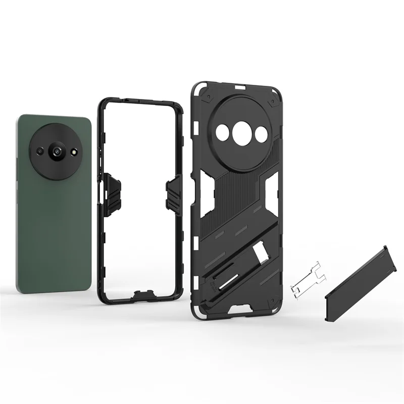 Dla Xiaomi Redmi A3 4G Etui Magnetic Stand Armor Back Cover dla Redmy Readmi Radmi Redme A3 RedmiA3 A 3 3A 4G Etui na telefon Fundas