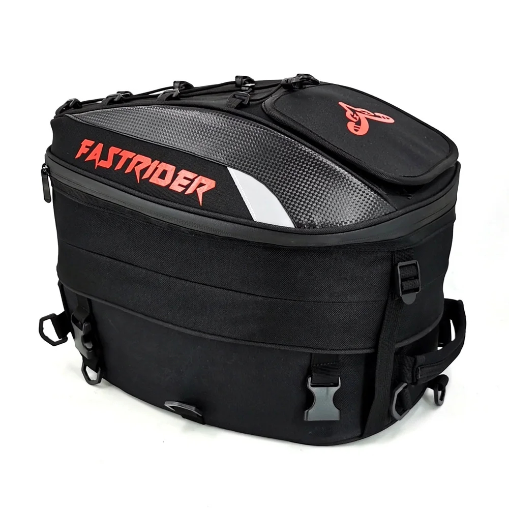 Large-capacity Motorcycle Tail Bag Motorcycle Helmet Bag Outdoor Riding Backpack