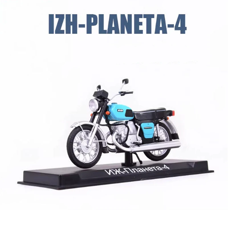 

1:24 Scale Motorcycle IZH-PLANETA-4 Simulation Plastic Model JMTN03 Static Display Collectible Souvenir Decoration
