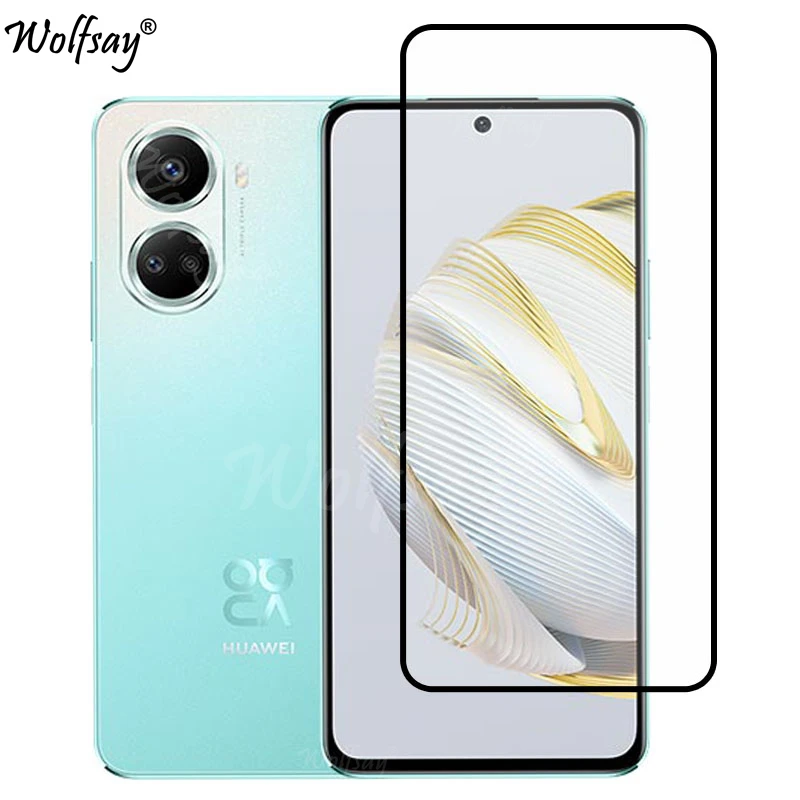 2 in 1 Tempered Glass For Huawei Nova 10 SE Screen Protector For Huawei Nova 10 SE 10SE Camera Lens For Huawei Nova 10 SE Glass