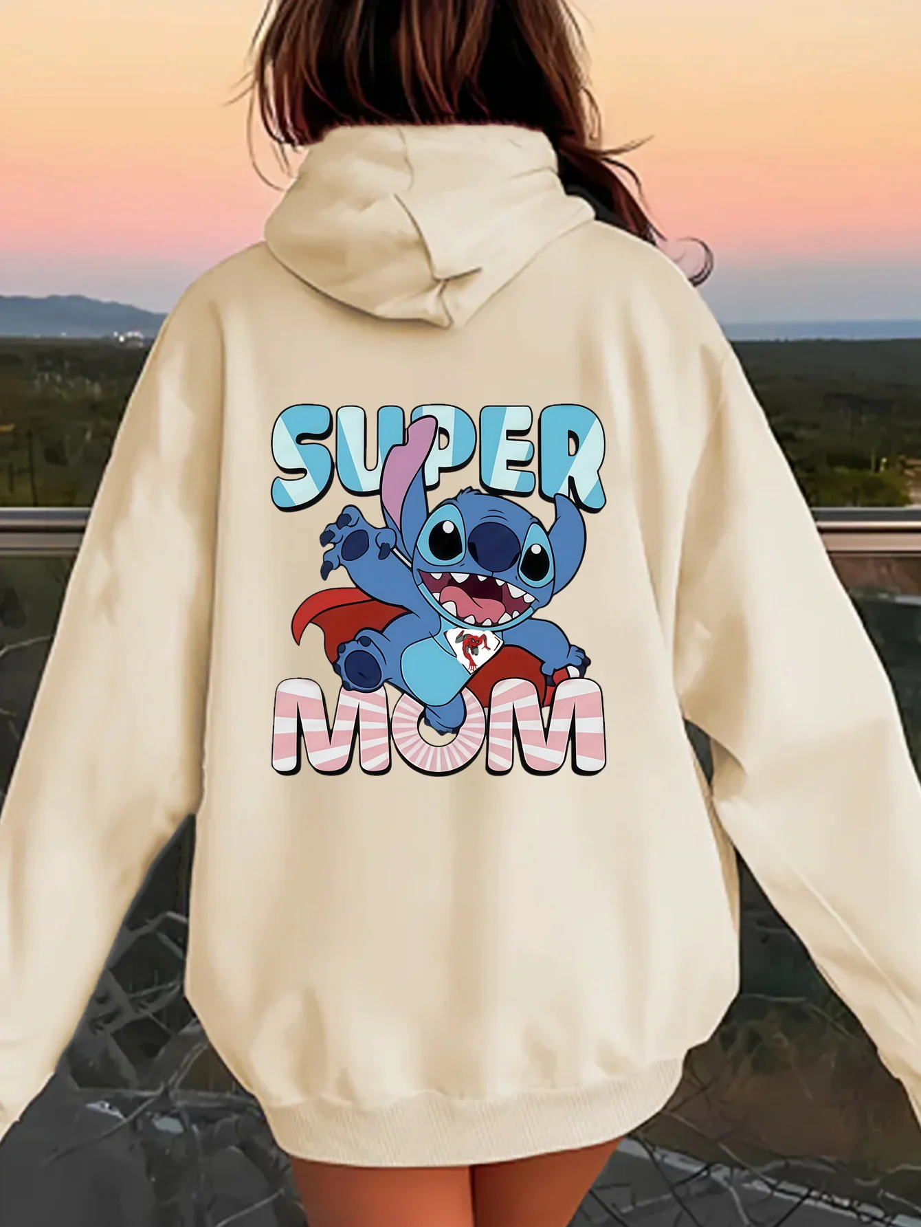 

Толстовки с капюшоном Disney Stitch, модная уличная одежда большого размера, толстовки унисекс, осенне-зимние флисовые повседневные универсальные толстовки