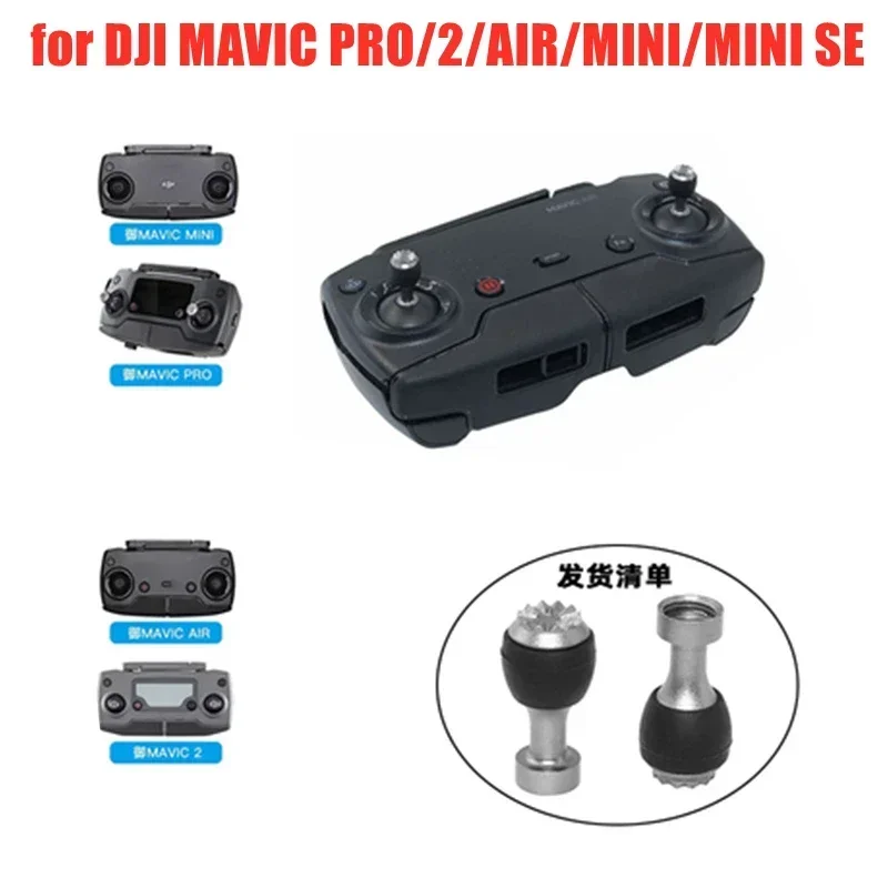 Joystick para dji mavic 3 pro/neo/mini 4 pro/mini 3 pro/2/air 2s/3 RC-N3/rc 2/rc controle remoto polegar rocker drone acessório