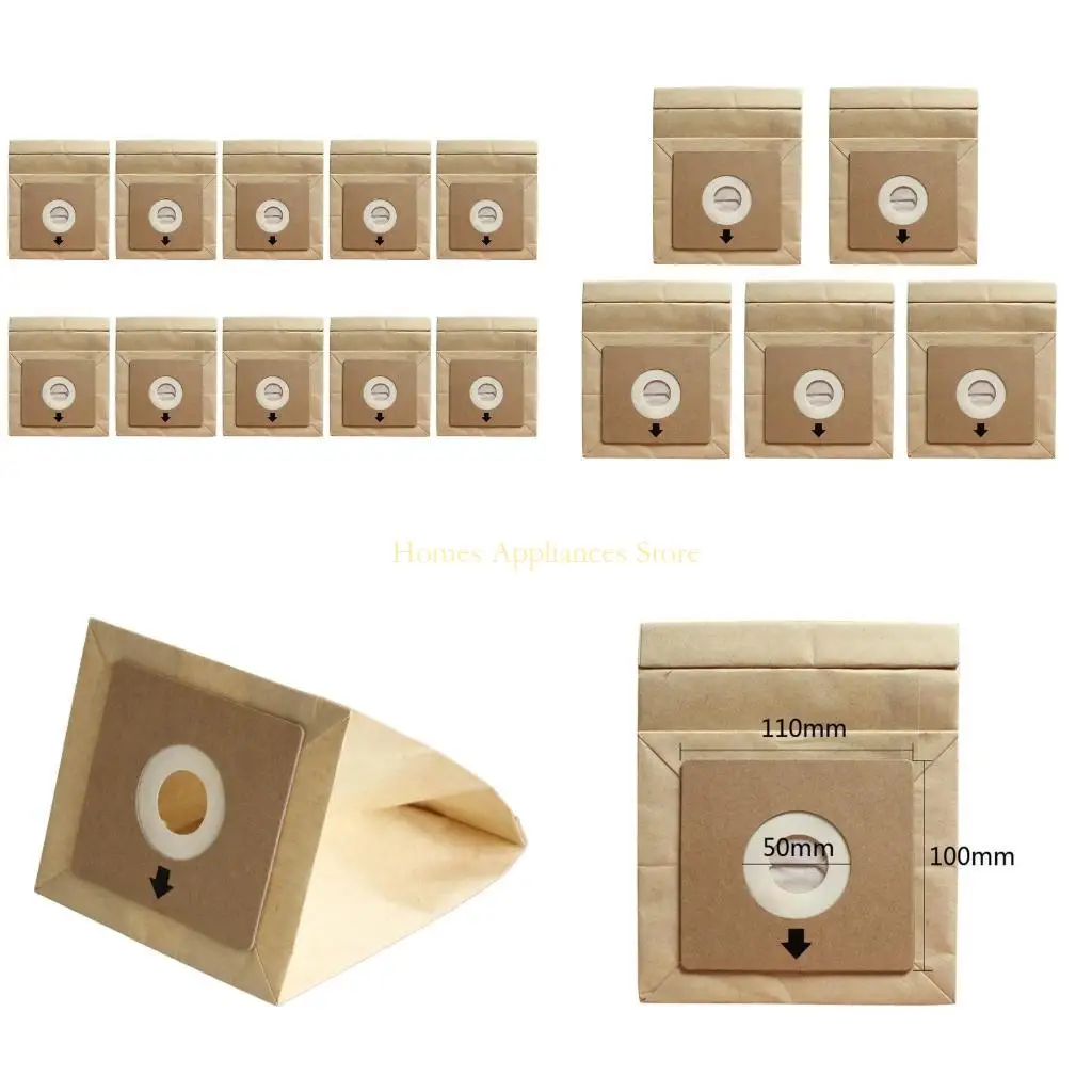 D0AB 5/10 ПК Одноразовые пакеты для сбора пыли замены вакуумных аксессуаров