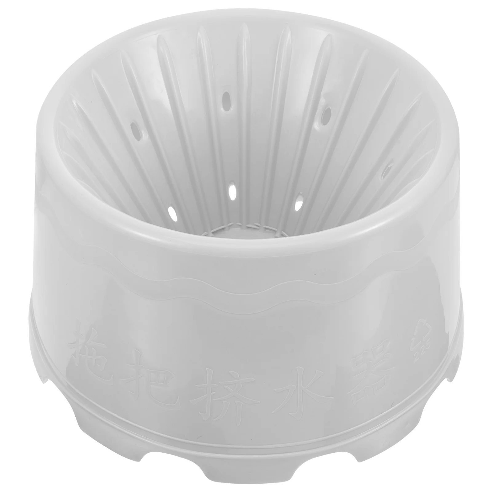 

Mop Bucket Plastic Mop Drying Basket Multi-Holes Easy Drain Water Multipurpose Storage Basket Bathroom Cleaning Tool