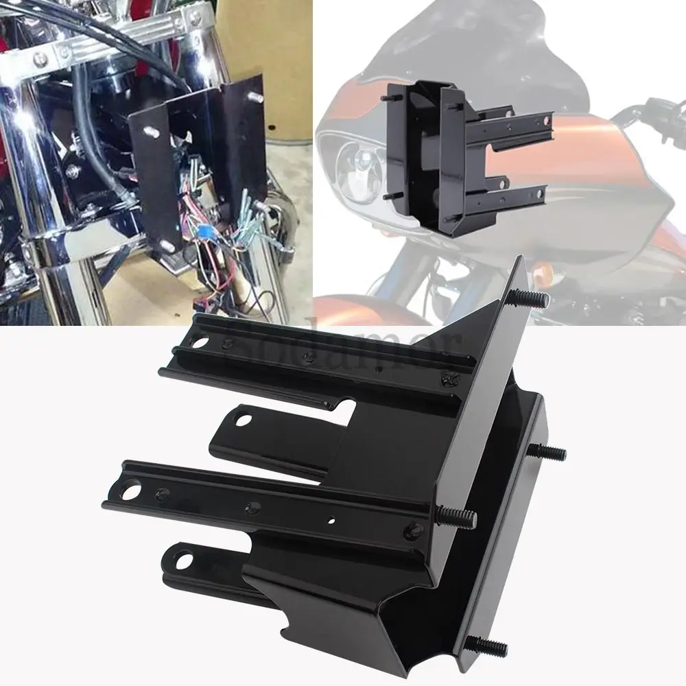 

Motorcycle Front Inner Fairing Bracket Mount Support Repair Accessories For Harley Road Glide Touring FLTRX FLTRXSE 2010-2013