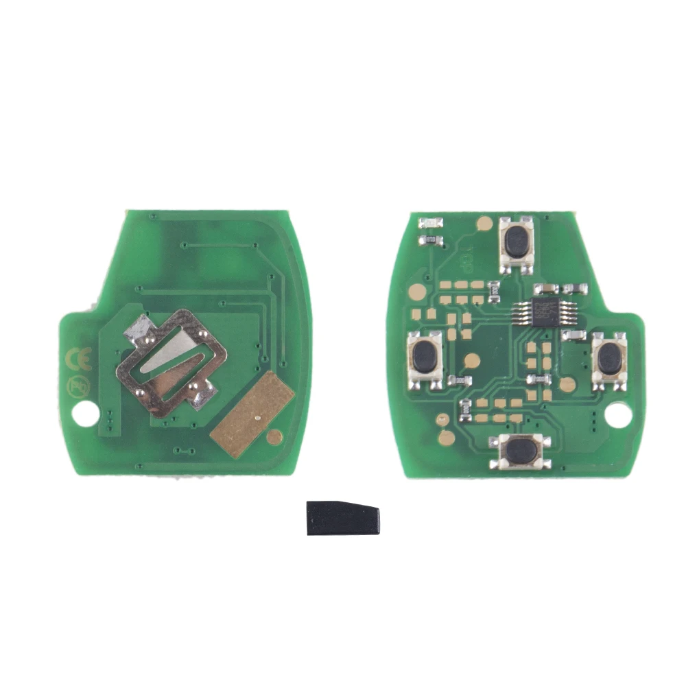 KEYYOU CWTWB1U545 433Mhz ID46 Chip 2+1 Buttons Smart Remote Key Fob For Honda Pilot 2005 2006 2007 2008 view 5