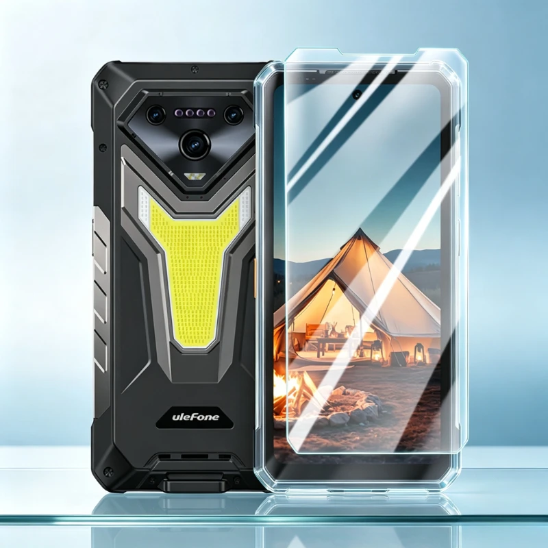 1-2 PCS for Ulefone Armor 34 Pro Plus 9H Tempered Glass Screen Protector for Armor34 34Plus Clear Anti-Scratch Protective Film