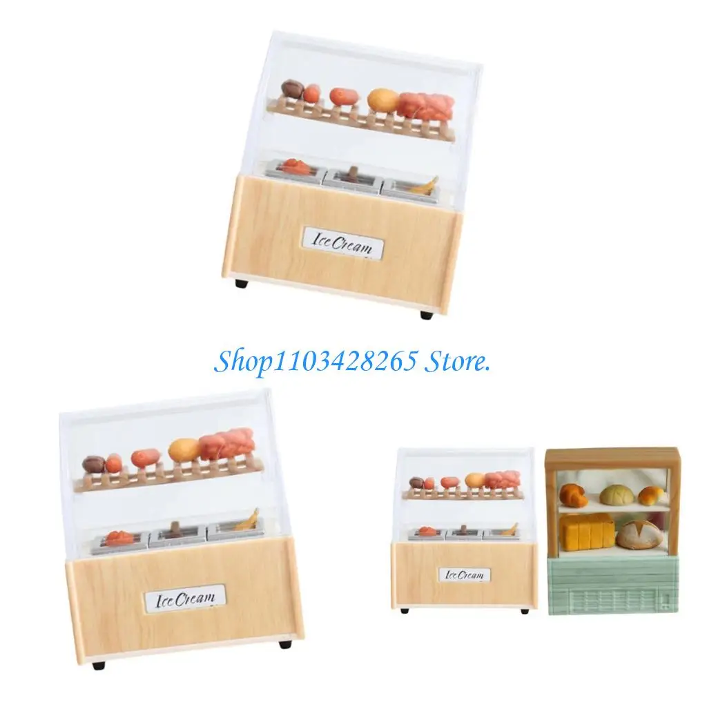 

1:12 Scale Miniature Cake Stand For Dollhouses Display And Storage Kids Toy Furniture G2TE